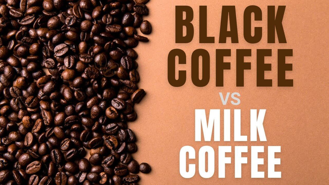 Black Coffee vs. Milk Coffee: A Delicious Comparison